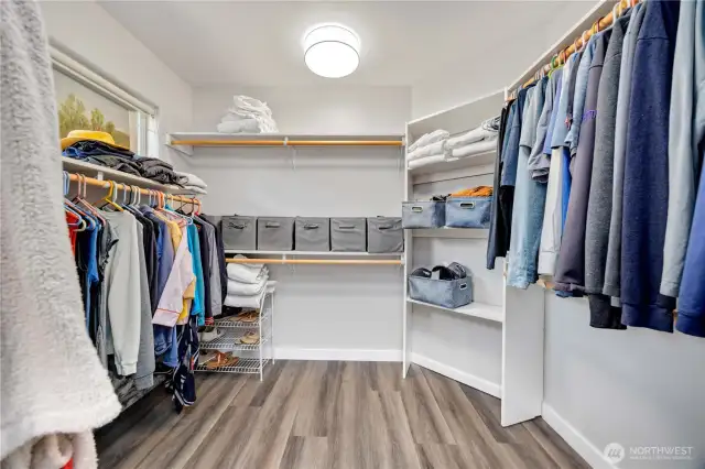 Primary Walk In Closet