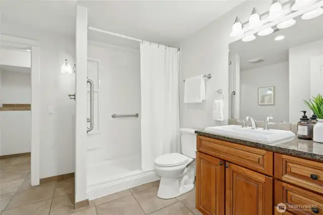 Lower Level 3/4 Bathroom