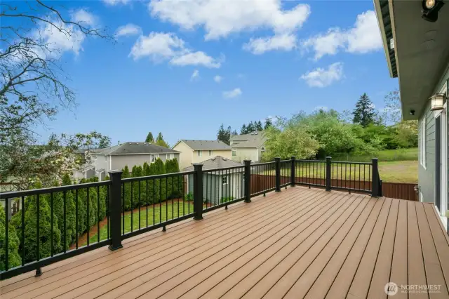 Expansive TREX Deck