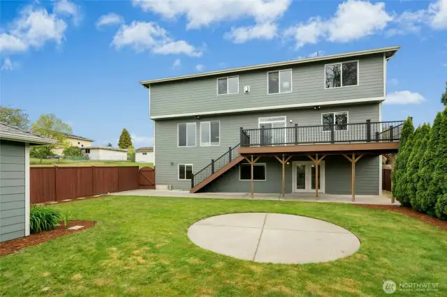 Fully Fenced and Low Maintenance Yard