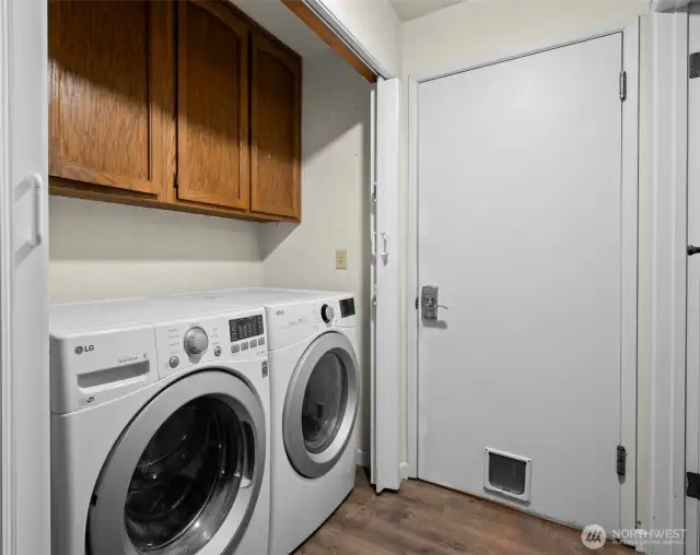 Laundry on main floor.
