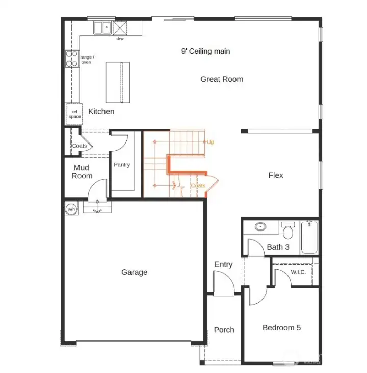 Floorplan main level
