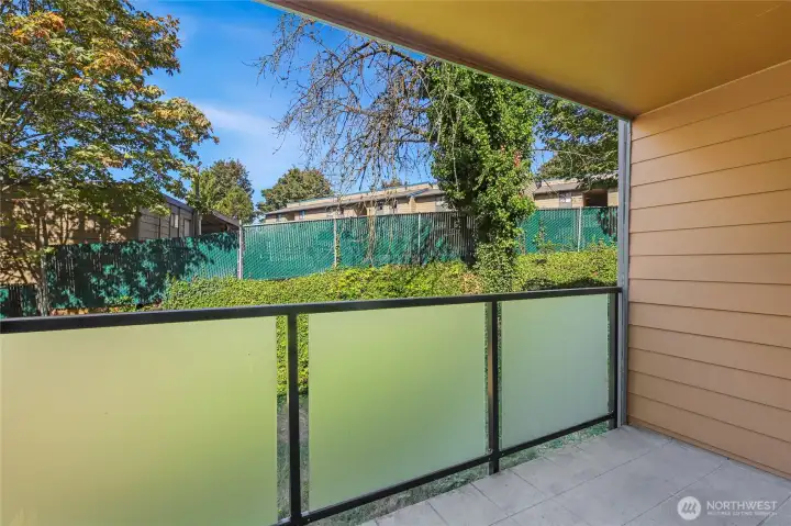Large Deck off of Living Room.