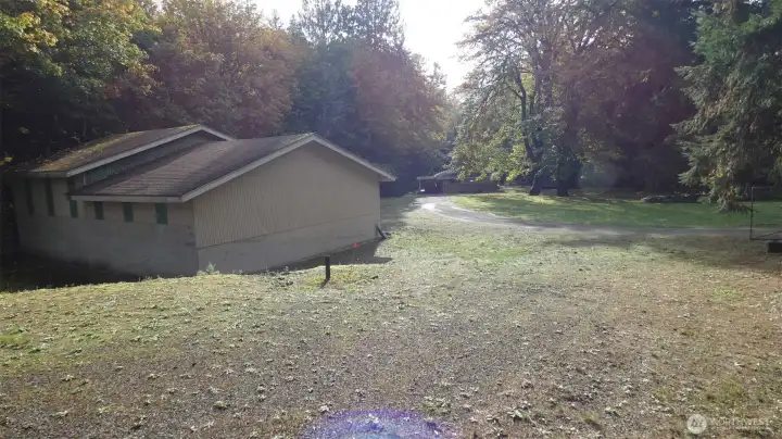 Garage away from house
