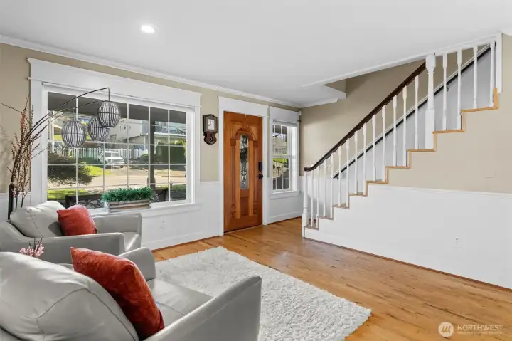 Step inside to stunning hardwood floors and a front bonus room
