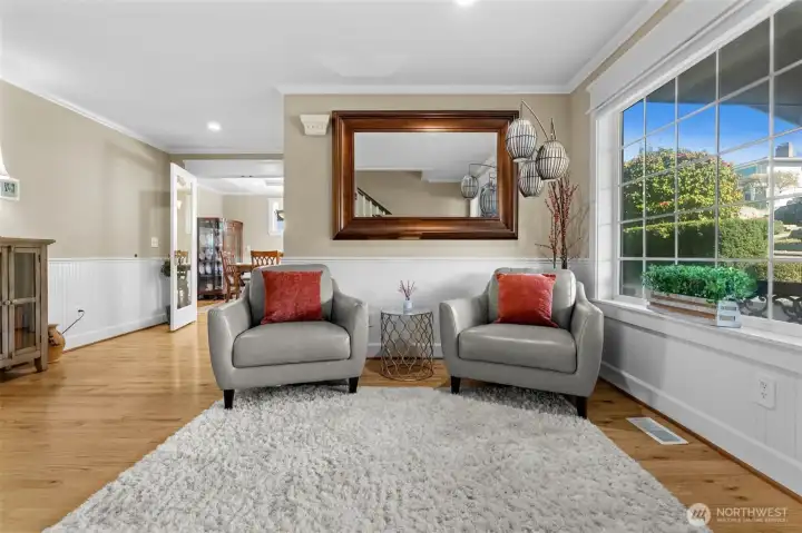 Bonus area off the front door offers so much versatility