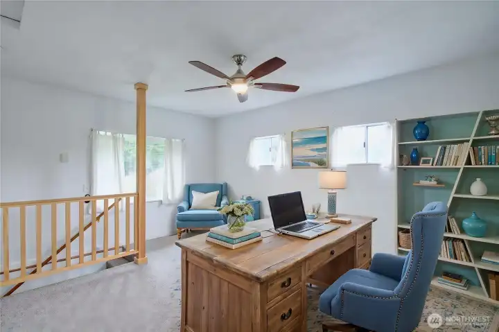 *Virtually Staged - Flex room with a door