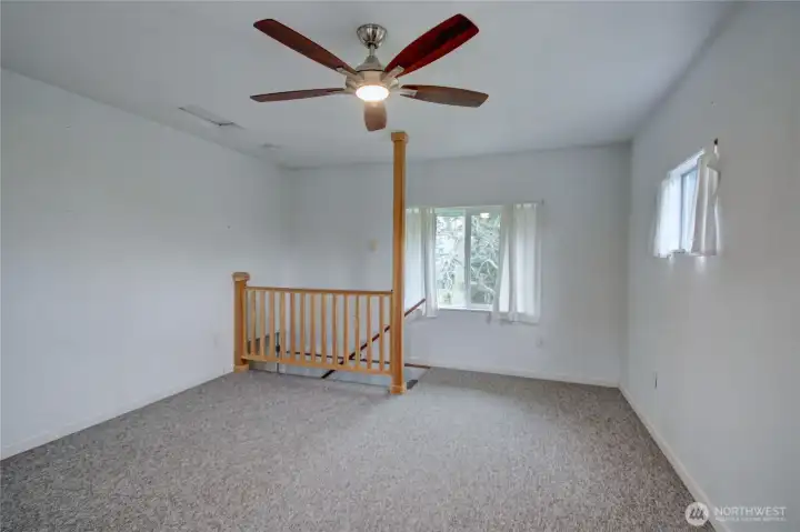 Bonus Flex Room with a door for privacy!