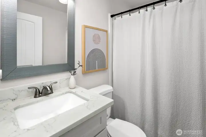 Renovated full bath