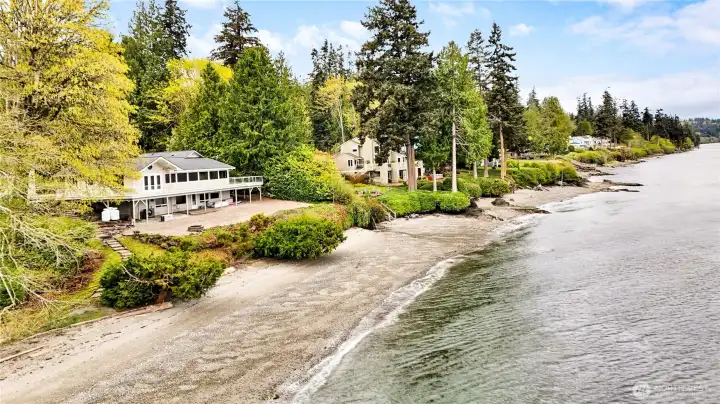 Follow the walkway down to an incredible, sandy beach just out your back door.