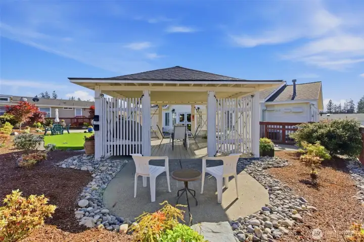 Clubhouse outdoor space
