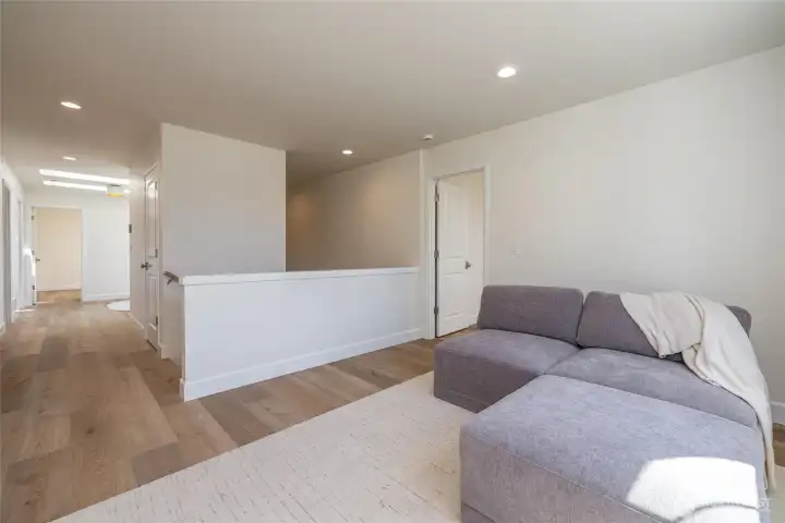 Upstairs family room