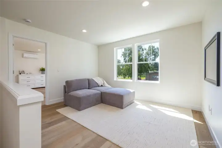 Upstairs family room