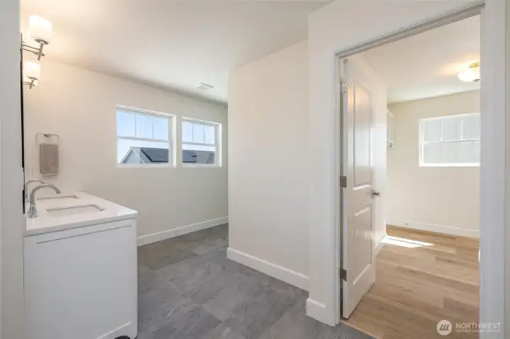 Master bathroom