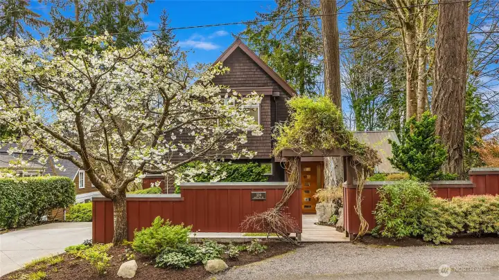 Welcome to 339 Lovell...Architecturally designed by Robert A May on the shores of Eagle Harbor and "in-town"  Bainbridge Island.