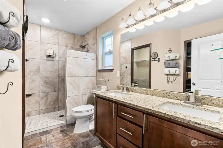 primary bathroom