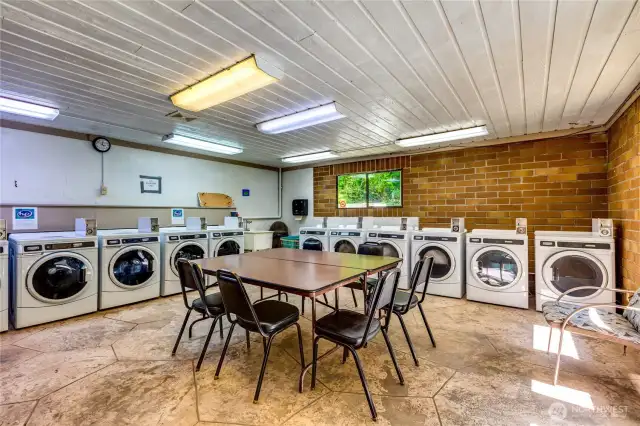 Laundromat located just across from Division 6.