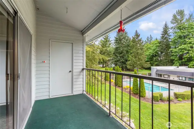 View Deck with storage