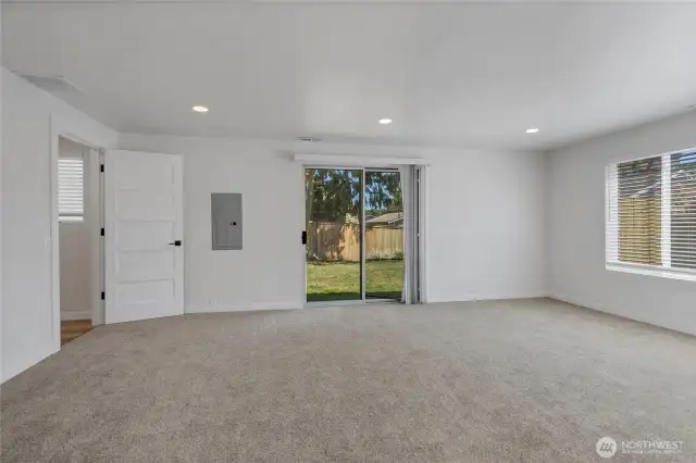 Lots of natural light fills the entire home