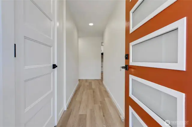 You'll be pleasantly surprised right when you walk through the front door!