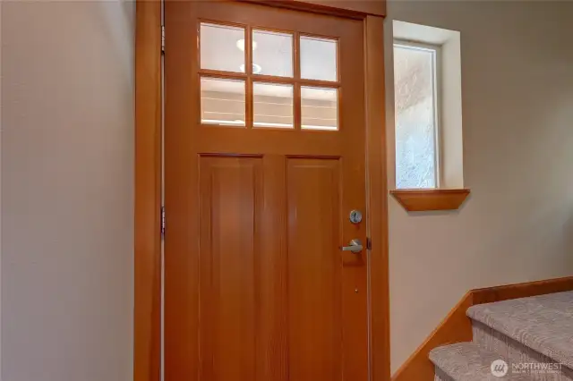 Inside Entryway & Stairs to Main Floor