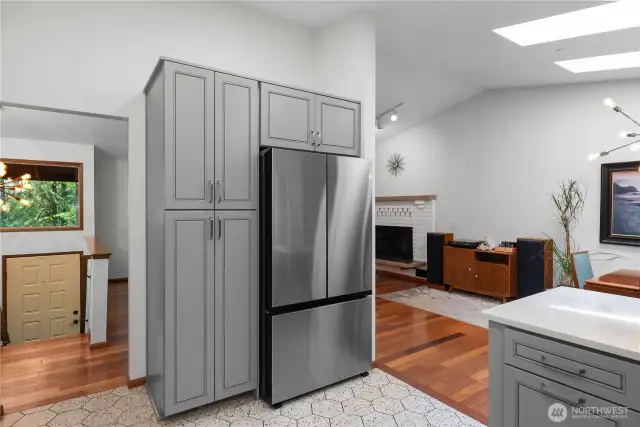 Brand new refrigerator.