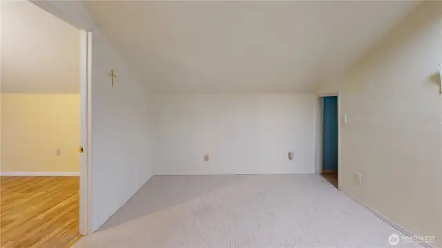 Additional view of the upstairs loft.