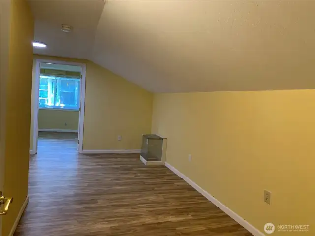 Upstairs bonus room.
