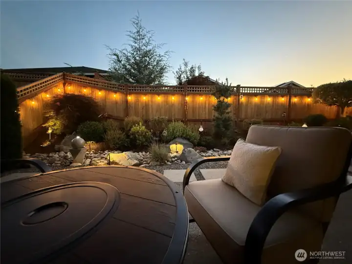 evening patio