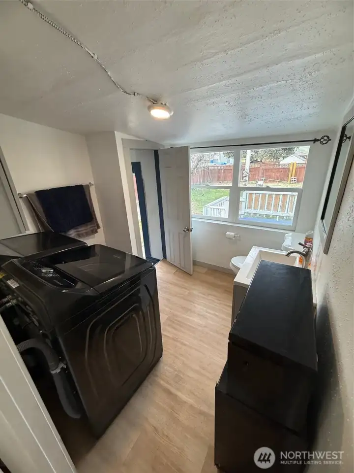 Utility and Half Bath