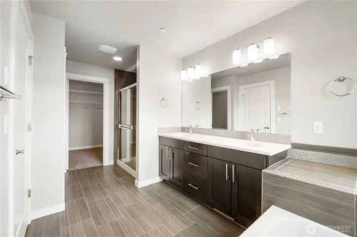 Primary Bathroom - Upstairs