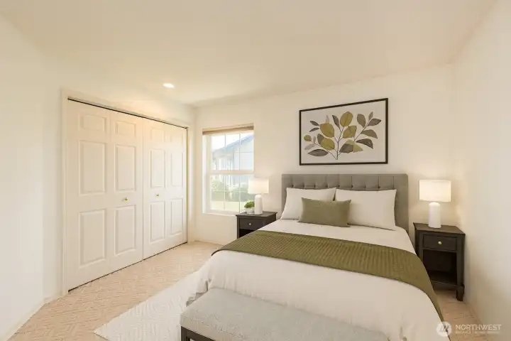 Bedroom 2 - South of Main Entry