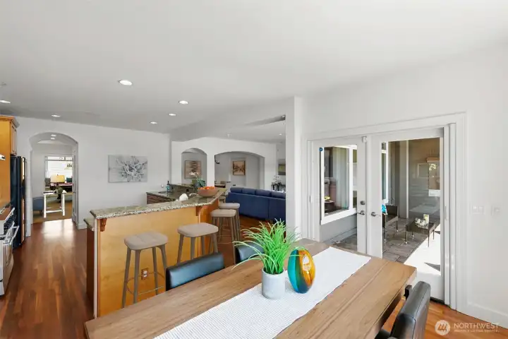 Spectacular open living space, perfect for today's lifestyle.