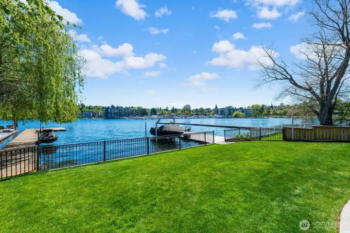 Relax at home or enjoy boating to football games, waterfront dining, or cruise to all the ativities Seattle summers have to offer, includling Seattle's iconic Seafair summer celebration!