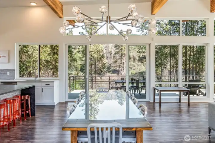 River View from Dining