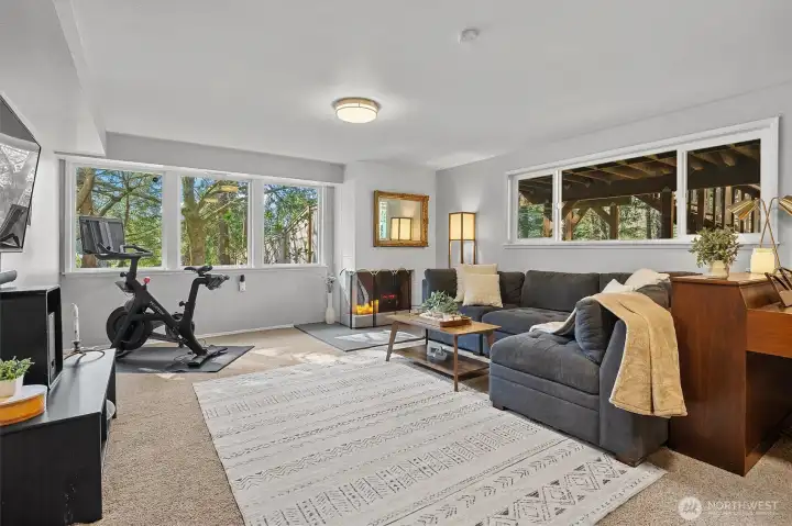 Downstairs living room