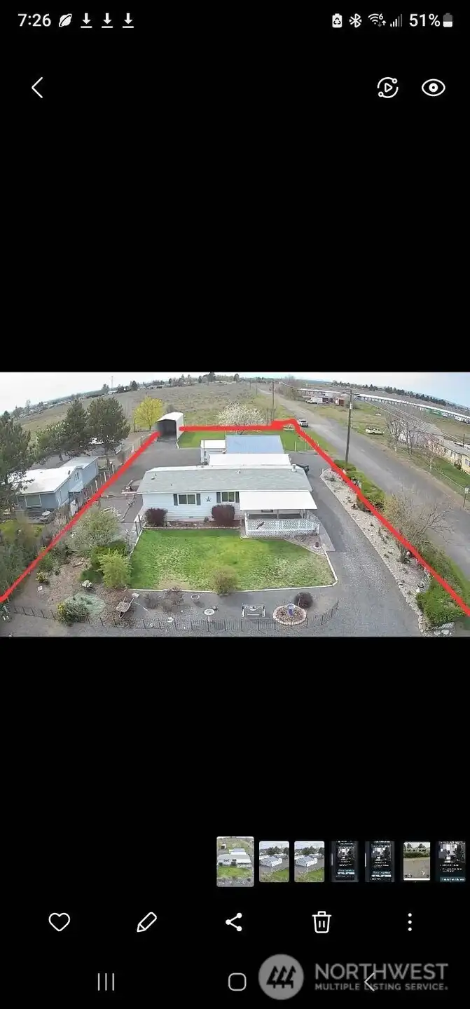 Approx. Property lines.