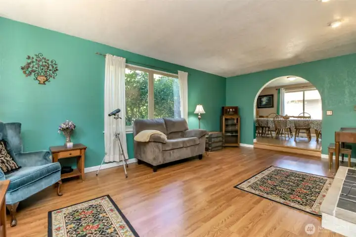 Living Room to Dining Room