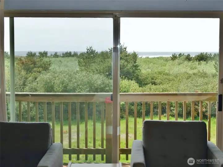 View from inside unit #317.