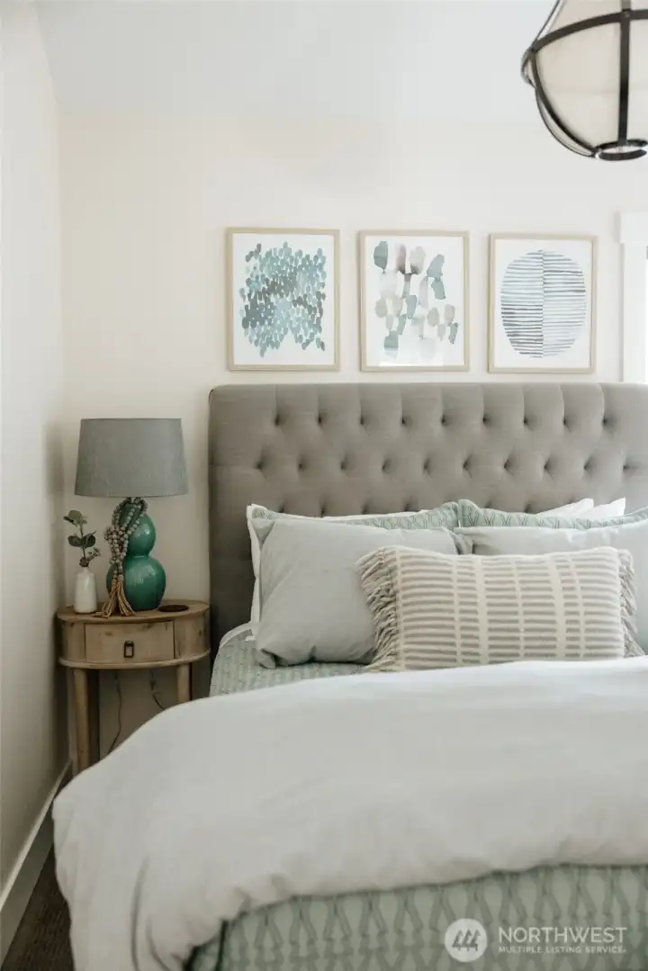 Bedroom number two is also gorgeous.