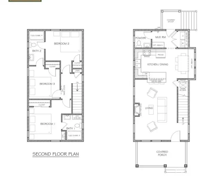 The Foxglove Floor plan.
