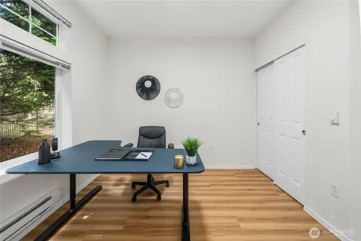 Great space for those who work from home.