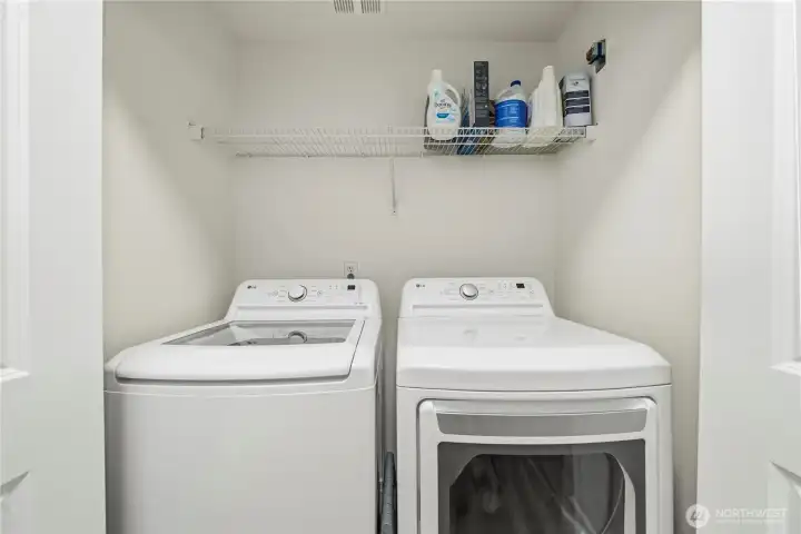 Laundry area