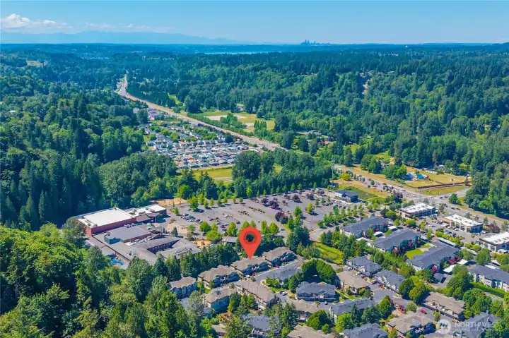 Near amenities, coffee shop, eateries, gas station, school, church and more!
