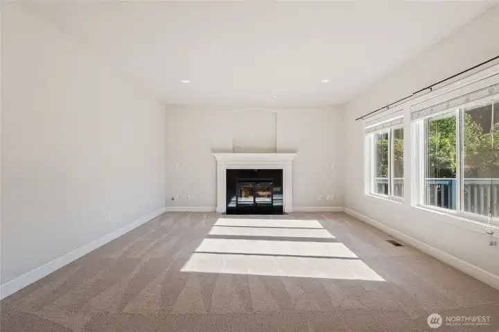 Family Room off kitchen Family Room off kitchen