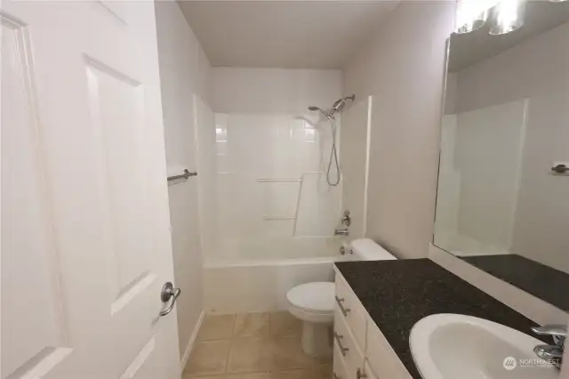 full bathroom upstairs