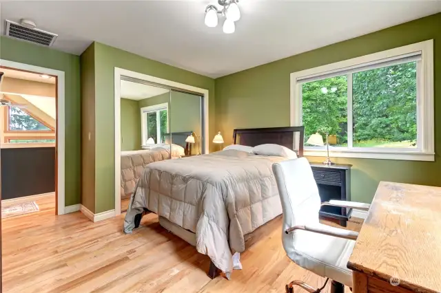 Another view of second bedroom upstairs.