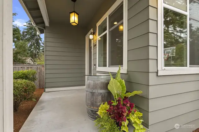 An inviting front entry leads you into this gorgeous newer home.