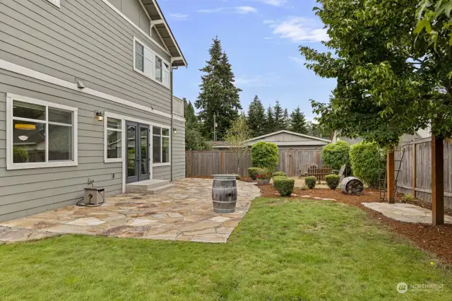 The great outdoors await in this fantastic fully fenced yard!