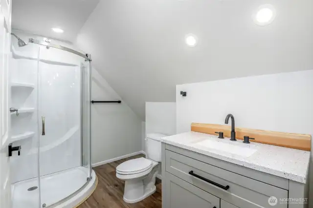 Loft area bath